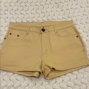 Women's Tan Shorts